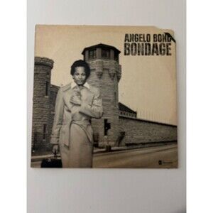 Angelo Bond Bondage LP 1975 ABC Records ABCD-889 + Lyric Insert VG+
